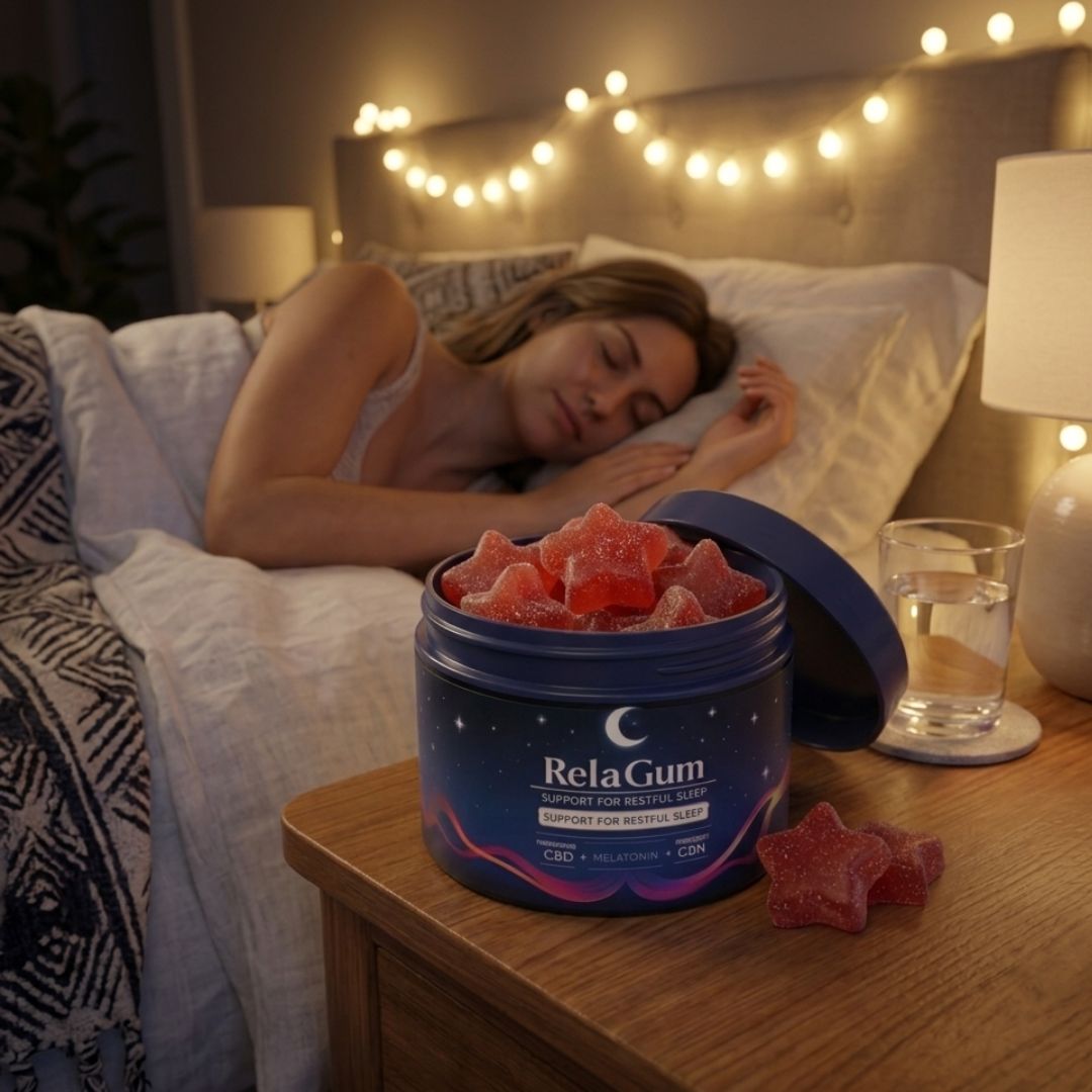 Gomas con melatonina y CBN para combatir el insomnio