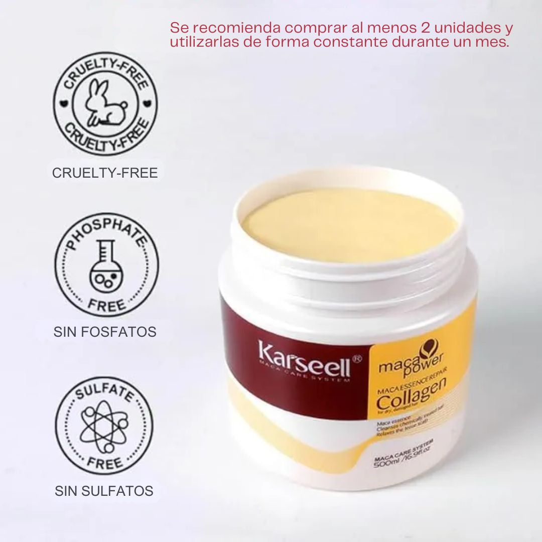 Mascarilla Reparadora de Cabello con colageno